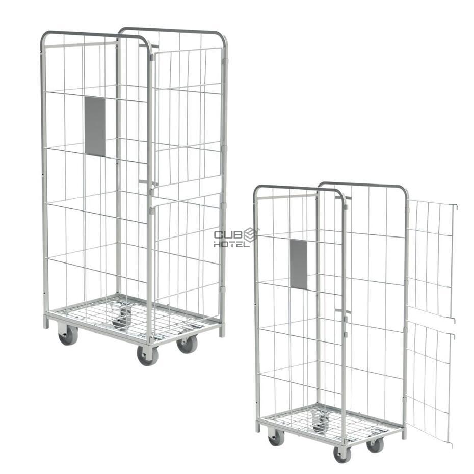Carro de Lavandería Profesional Configurable para Ropa Sucia Hotel