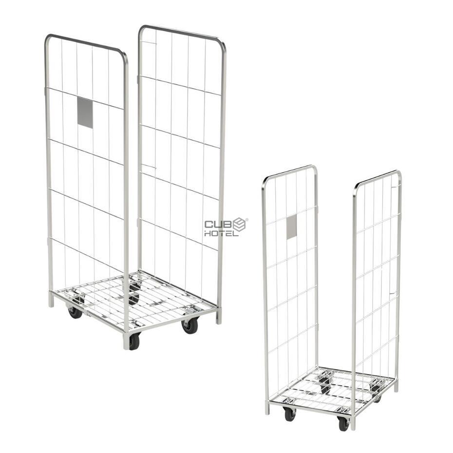 Carro de Lavandería Profesional Configurable para Ropa Sucia Hotel