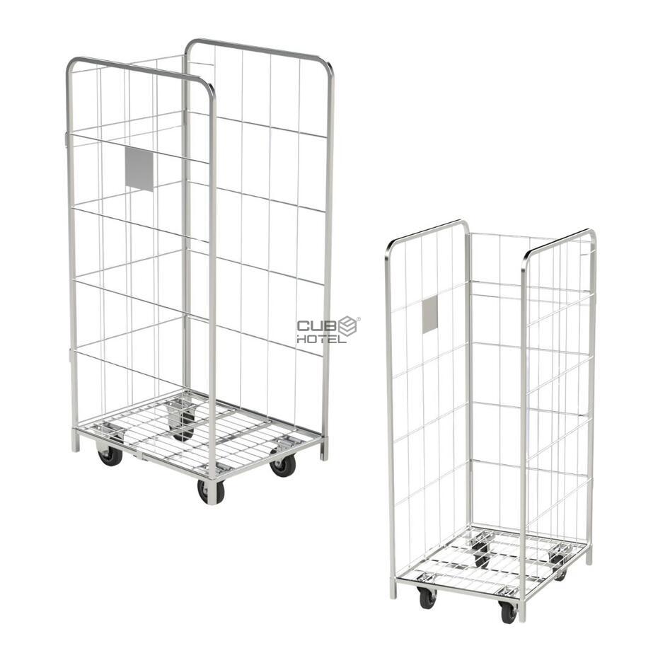 Carro de Lavandería Profesional Configurable para Ropa Sucia Hotel