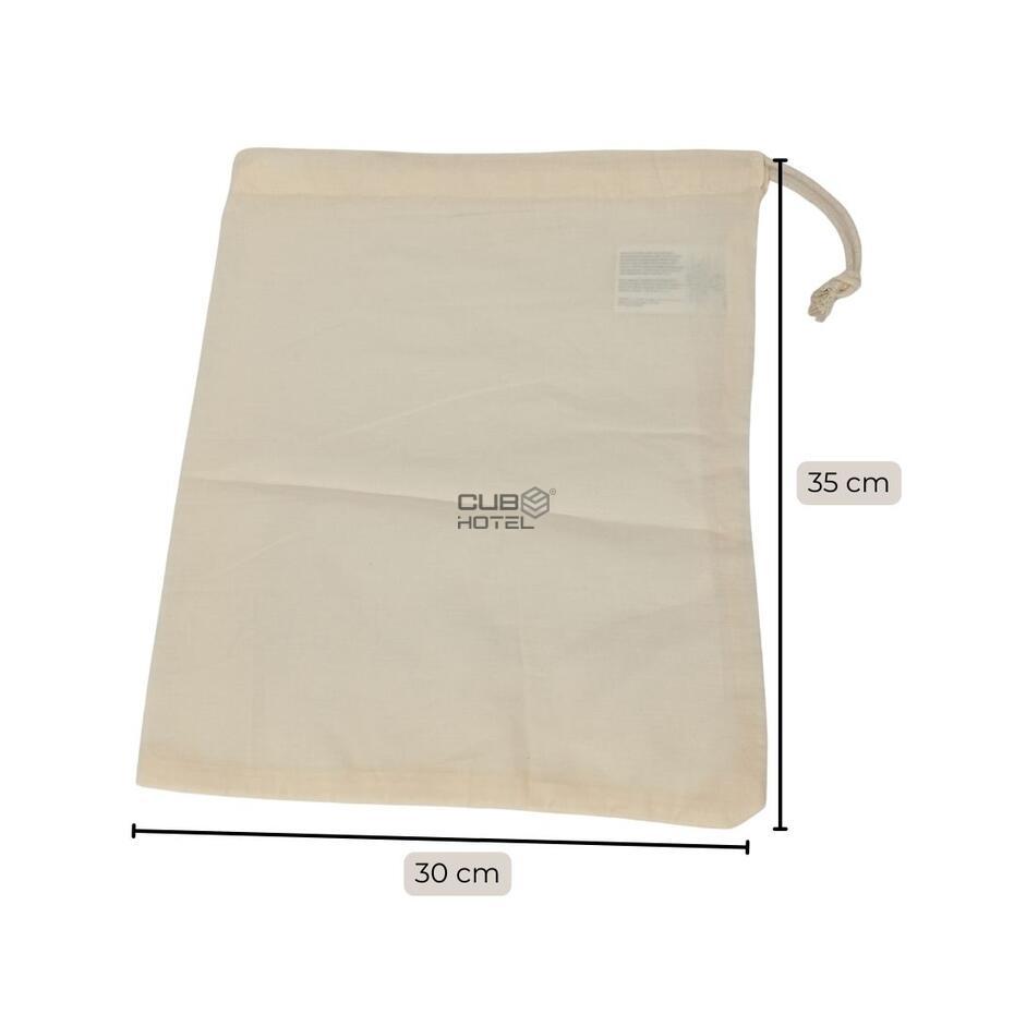 Bolsa para Secador de Pelo Algodón Orgánico 35x30cm