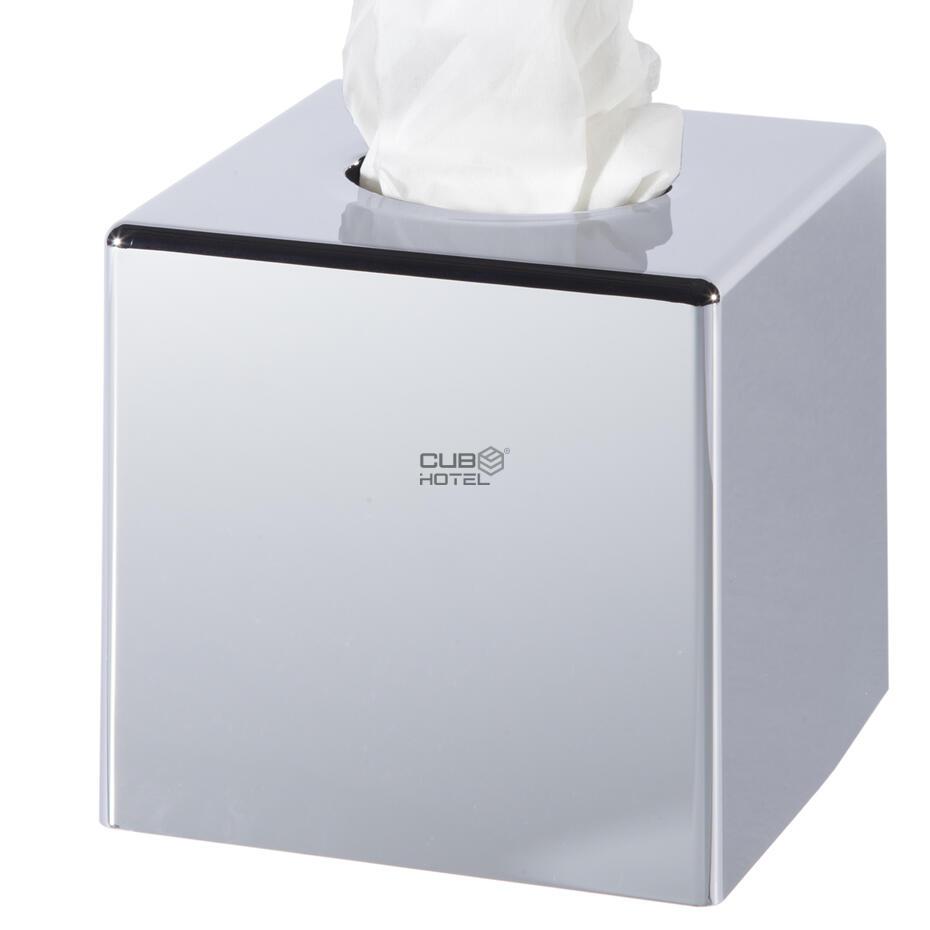 Cubo Cromado Abs Dispensador Tissue