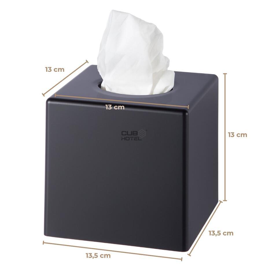 Cubo Cromado Abs Dispensador Tissue