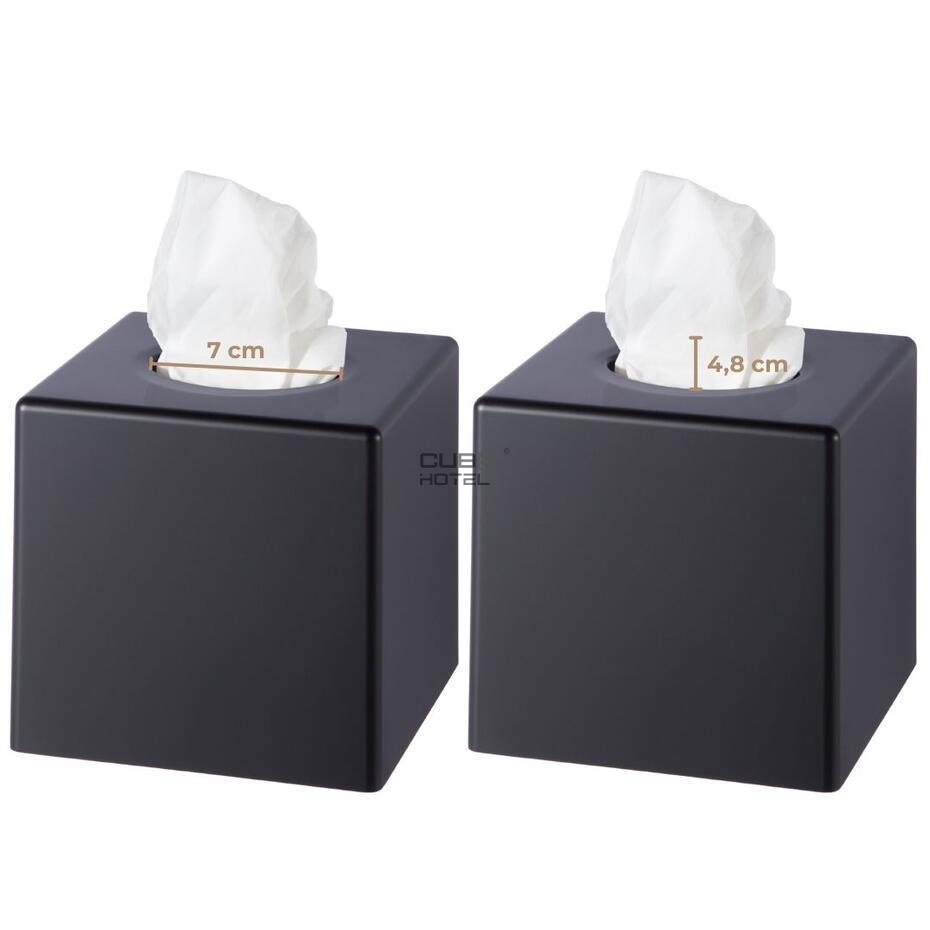 Cubo Cromado Abs Dispensador Tissue