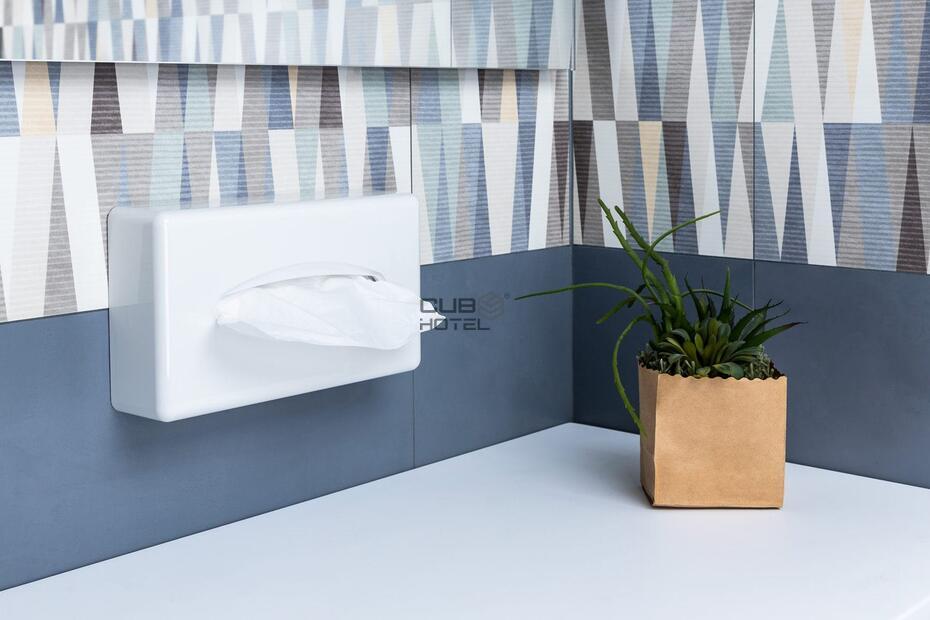 Abs White Dispenser Facial Tissues