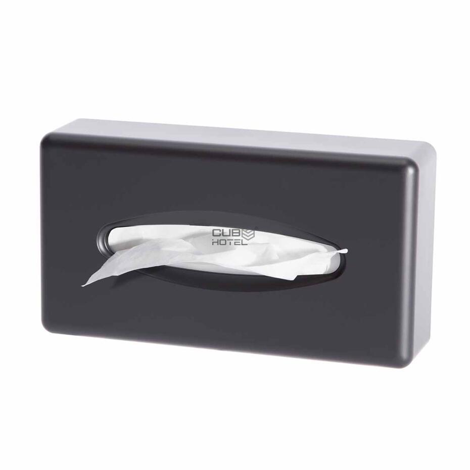 Abs Matt Black Dispenser Facial Tissues