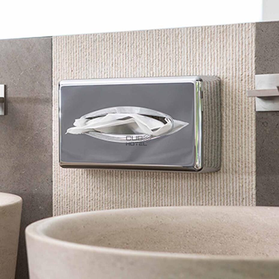 Abs Chrome Dispenser Facial Tissues
