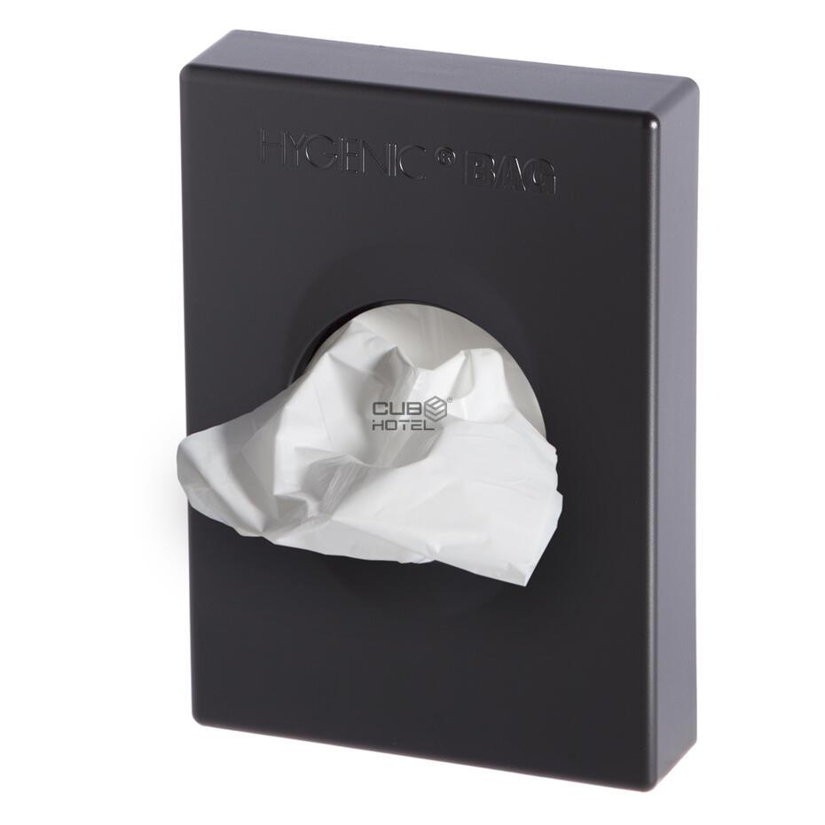 Dispenser Sanitary Bags black matt ABS