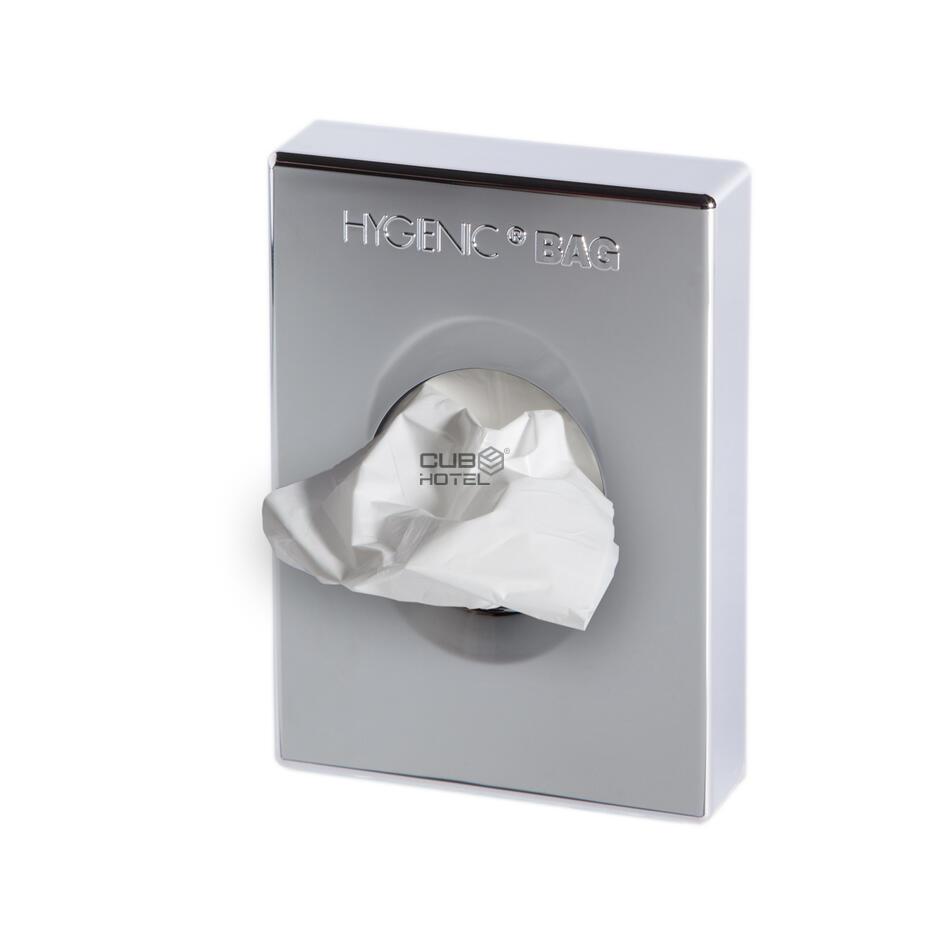 Dispensador Bolsas Higiénicas Abs Cromado