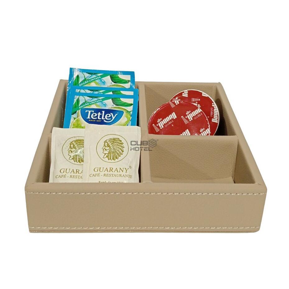 Beige Polyester Sachet Tray
