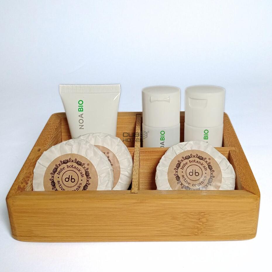 Bandeja de Bambu Stylus para Amenities – Ecofriendly e Resistente à Água