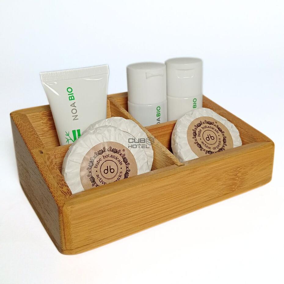 Bandeja de Bambu Stylus para Amenities – Ecofriendly e Resistente à Água