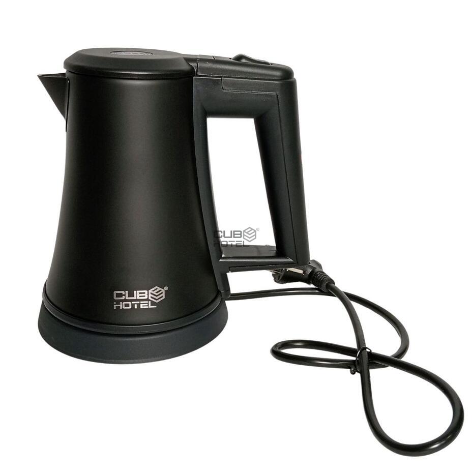 Chaleira Hotel Inox Preto Mate 0,5L 1000W