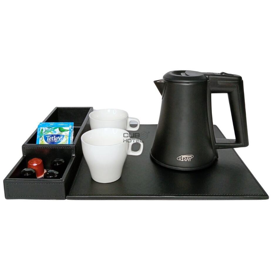 Hervidor De Agua Negro Para Hotel Star 0.5 Lt - 1000W