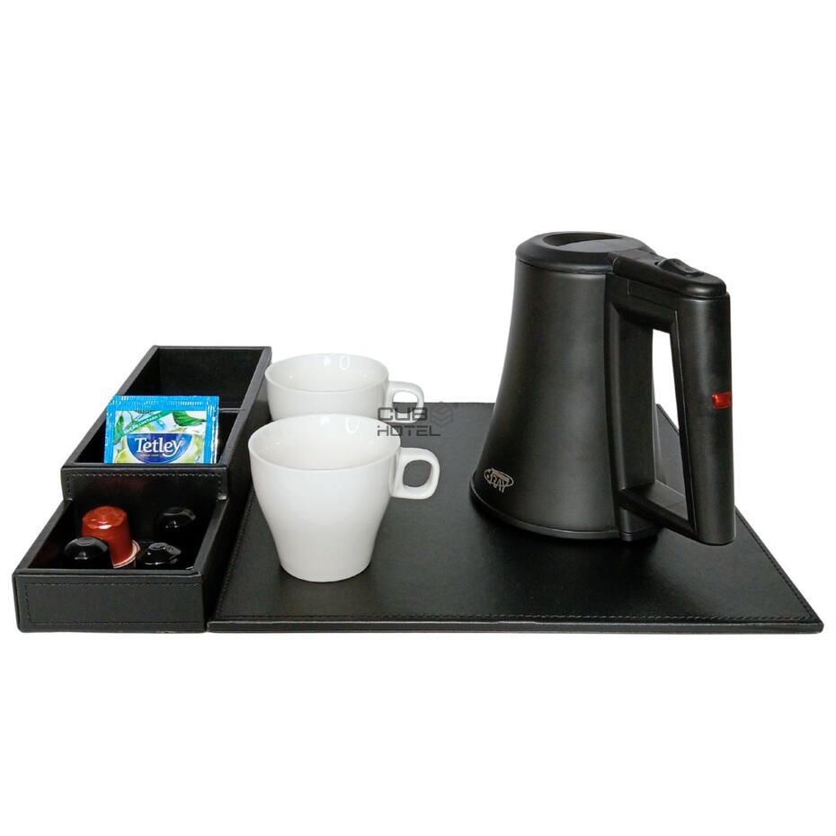 Hervidor De Agua Negro Para Hotel Star 0.5 Lt - 1000W