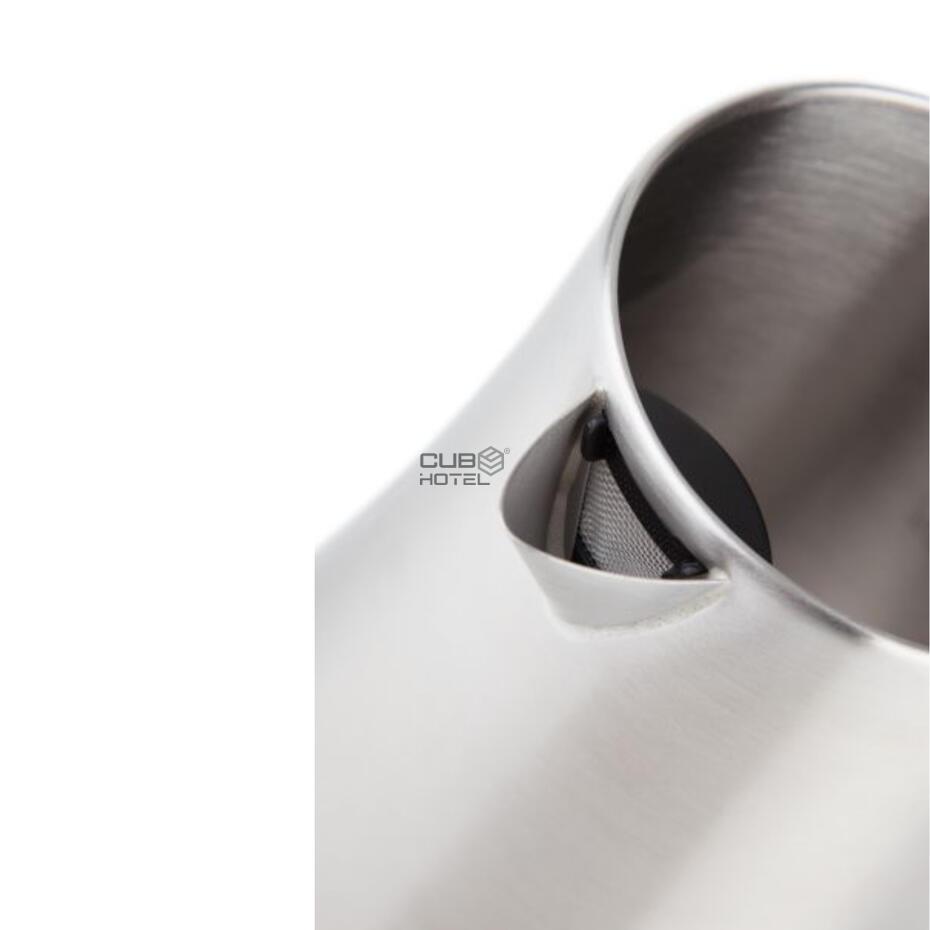 Satin Stainless Steel Hotel Electric Kettle 0.5L