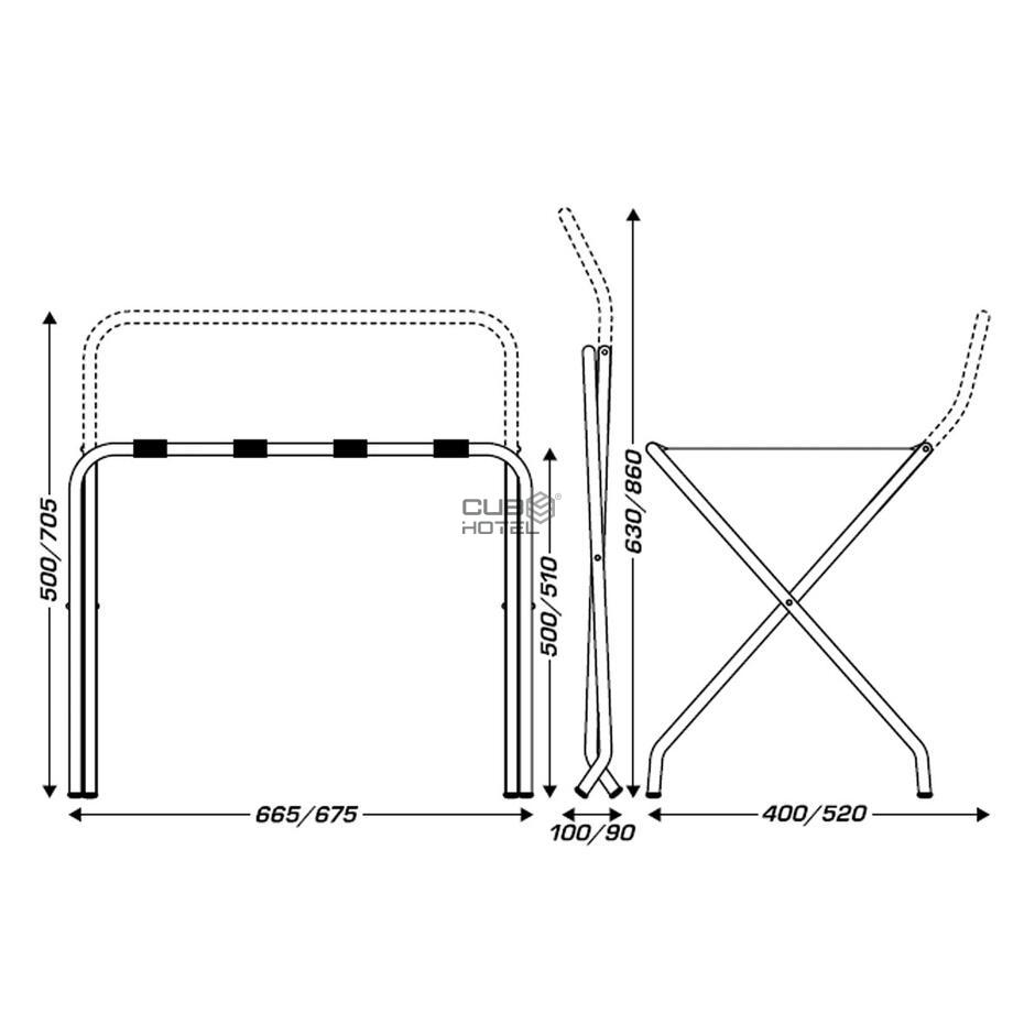 Folding Luggage Rack For Room