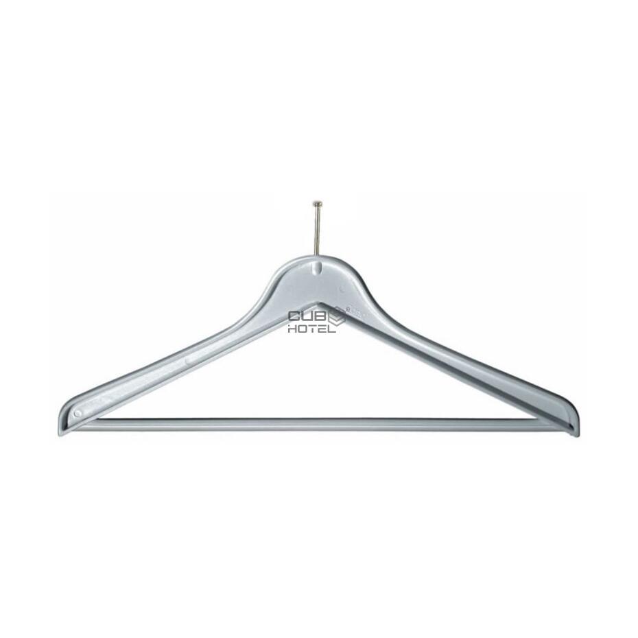 100 Cabides Anti-roubo Plástico Branco