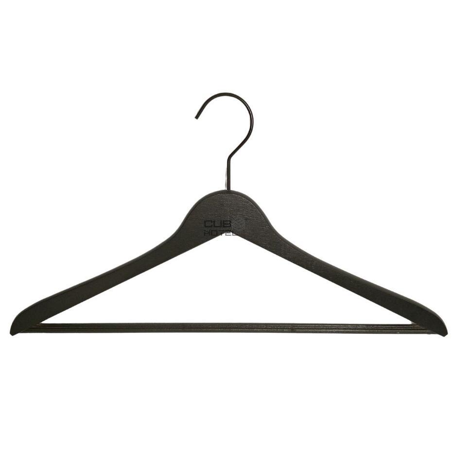 100 Cabides Preto 450mmx14mm, com Gancho Preto
