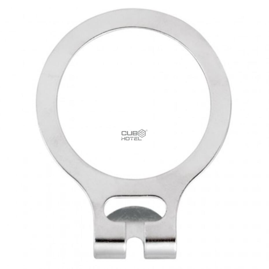 100 x Antitheft Rings For Hanger Ø 4,8 Cm Silver Metal