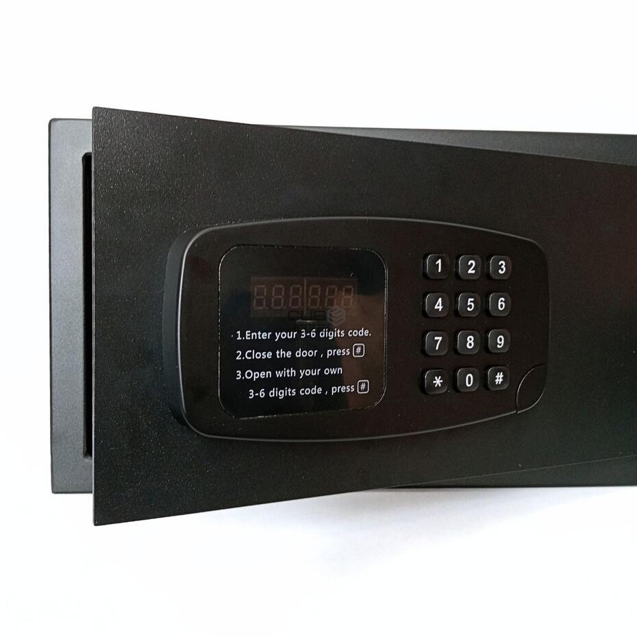 Cofre Hotel com Código e visor