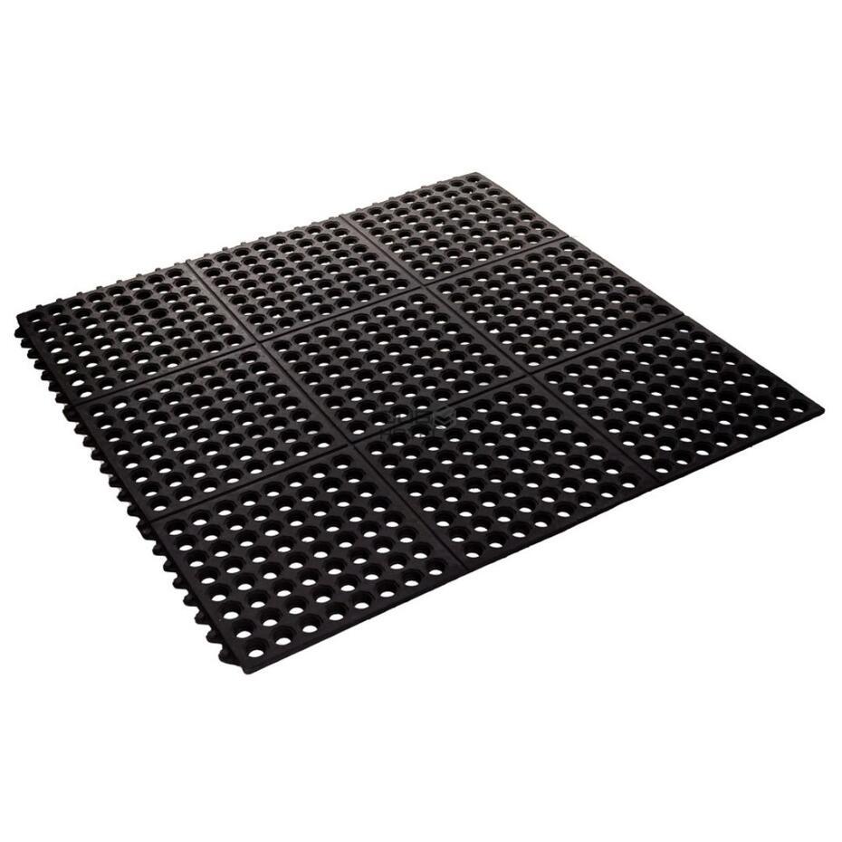 Rubber Interlocking Mat 90x90 cm Thickness 12 mm