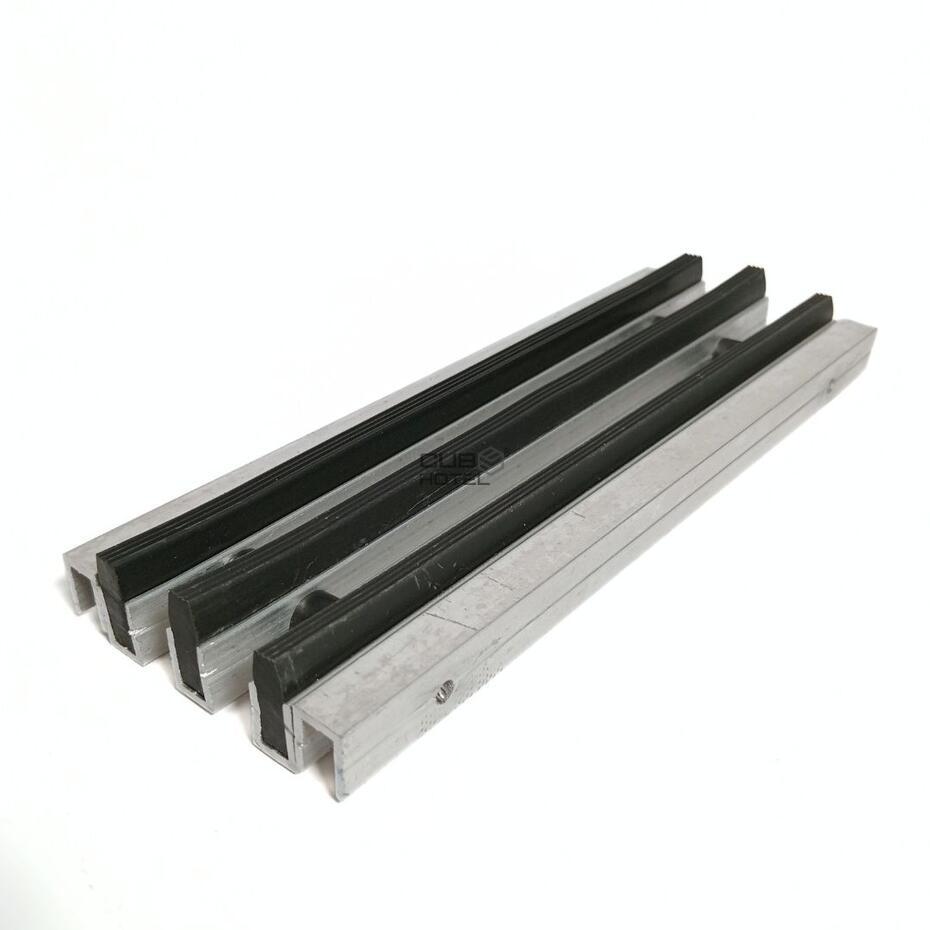 Tapete Aluminio/borracha Alt.20Mm Perfil I M2