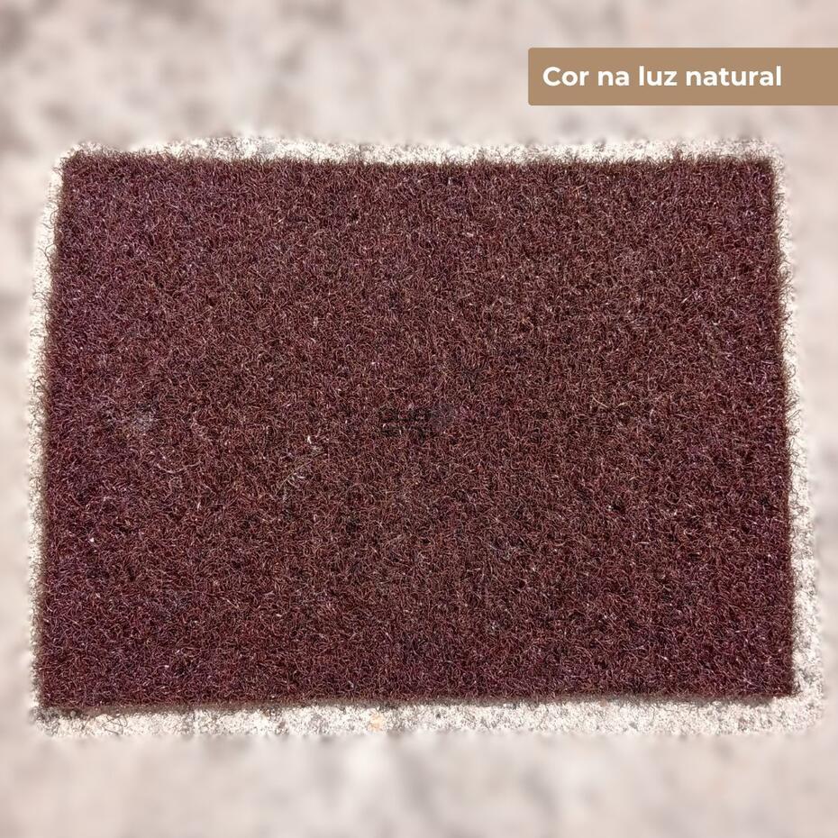 Tapete Tipo Cairo Fibras Duras Robusta 1m