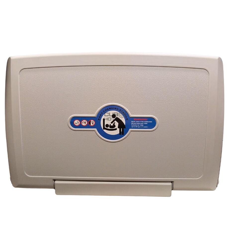 Wall-Mounted Horizontal Baby Changing Station