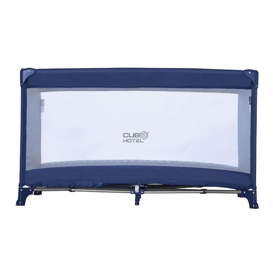 Cuna Portátil de Viaje Azul para Hotel