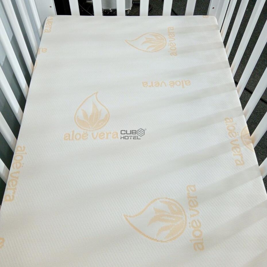 Baby Mil Crib Mattress 60x120 cm with Removable Cover