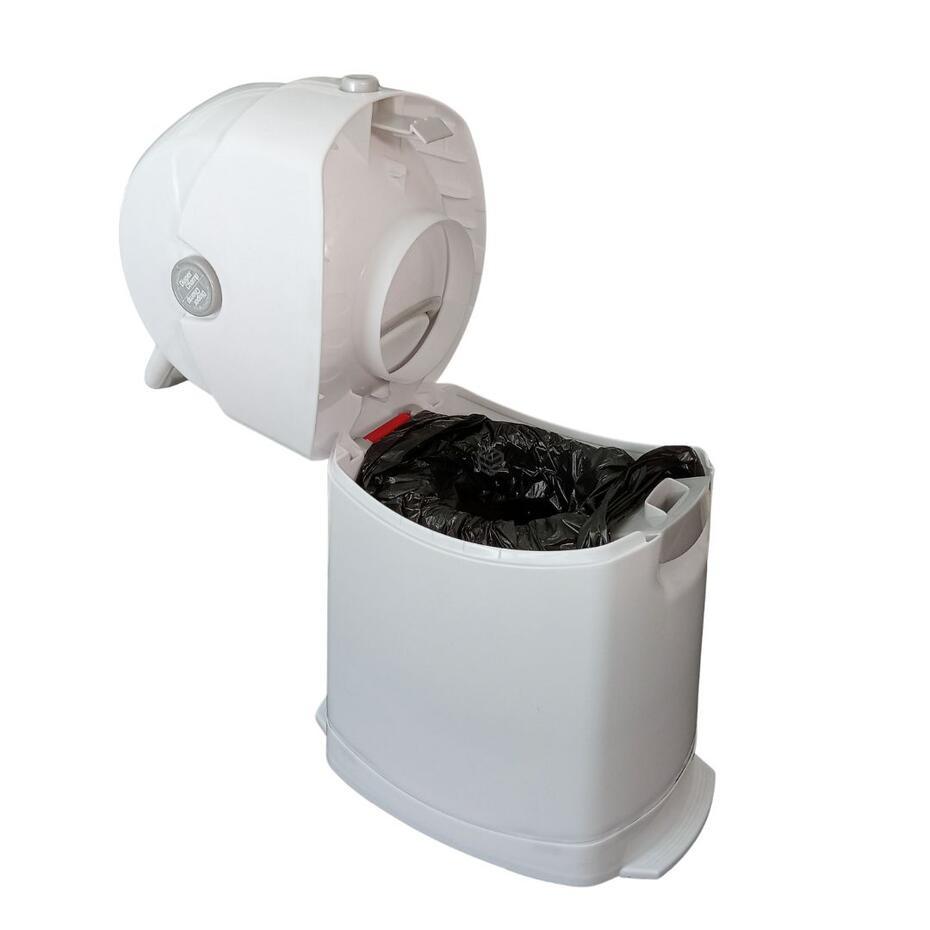 Regular Size Diaper Bin with Airtight Seal for Standard Bags