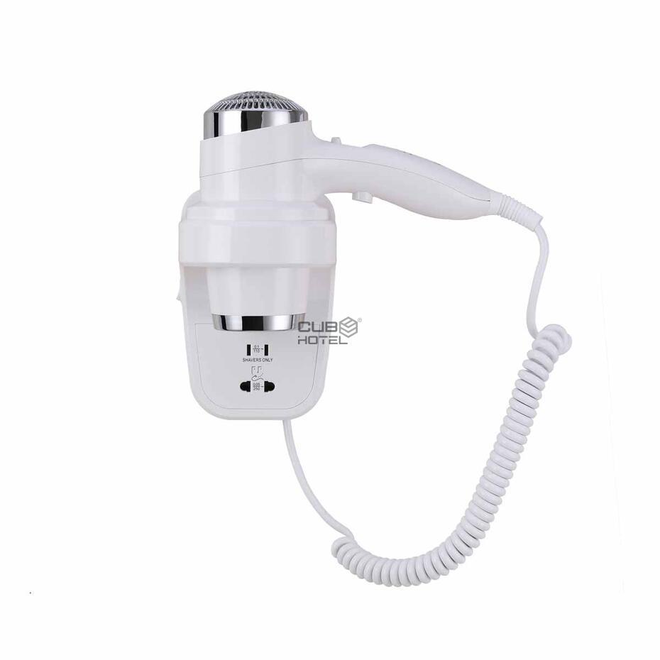 1800W Hotel Hair Dryer with Wall Socket