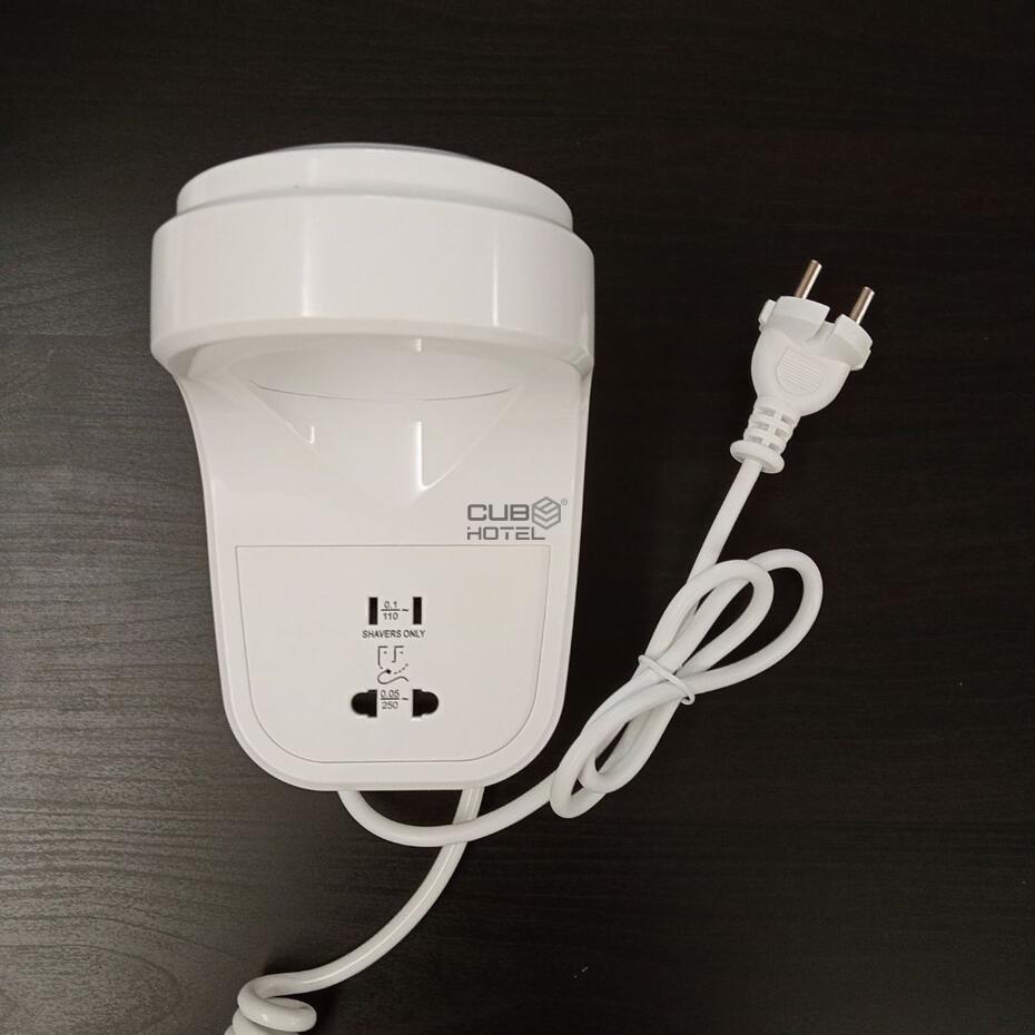 1800W Hotel Hair Dryer with Wall Socket