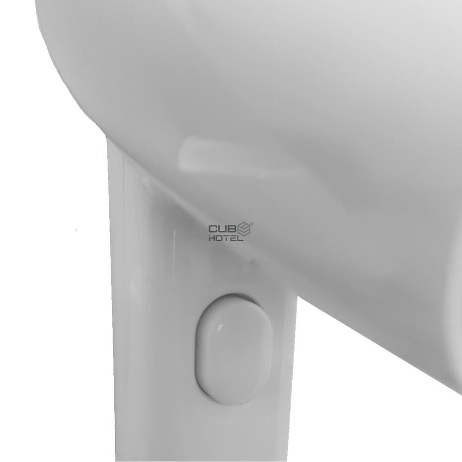 Secador de Cabelo Parede CuboHotel S1 1200W