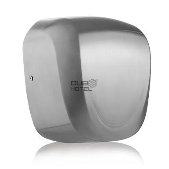 Brushed Stainless Steel Hand Dryer with HEPA Filter Low Consumption