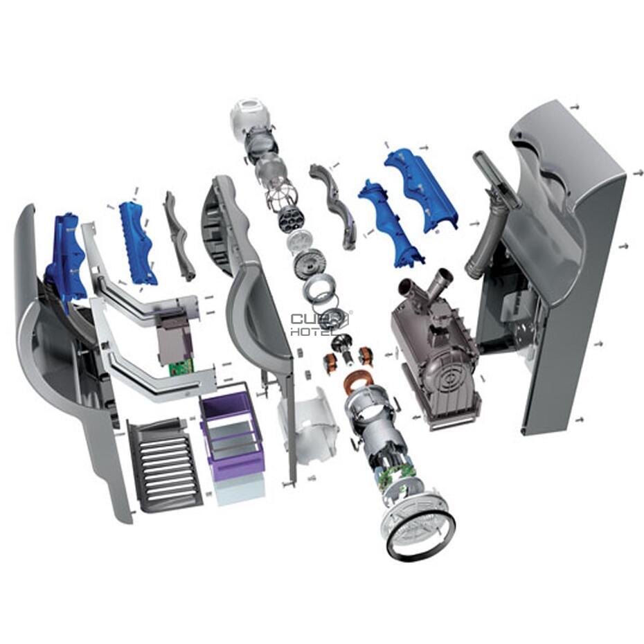 Secador Mãos Dyson Airblade Db14 Cinza Filtro Hepa