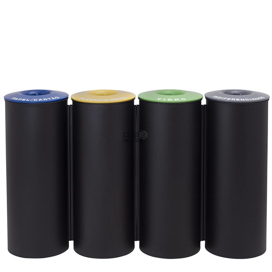 Ecoponto 4 Containers in Steel with Any Color Paint