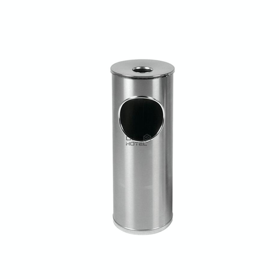 Stainless Steel Ashtray with Side Opening