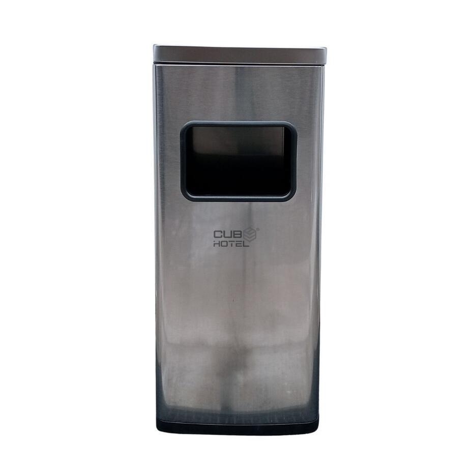 Stainless Steel Ashtray Bin 30L Fingerprint-Proof Finish