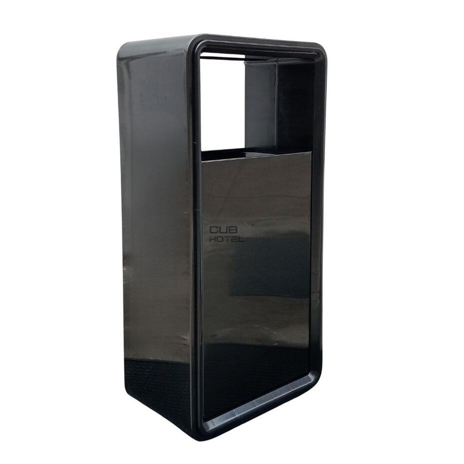 Brushed Stainless Steel Trash Bin