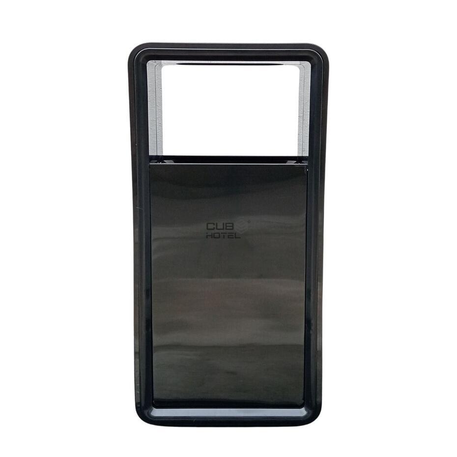 Brushed Stainless Steel Trash Bin