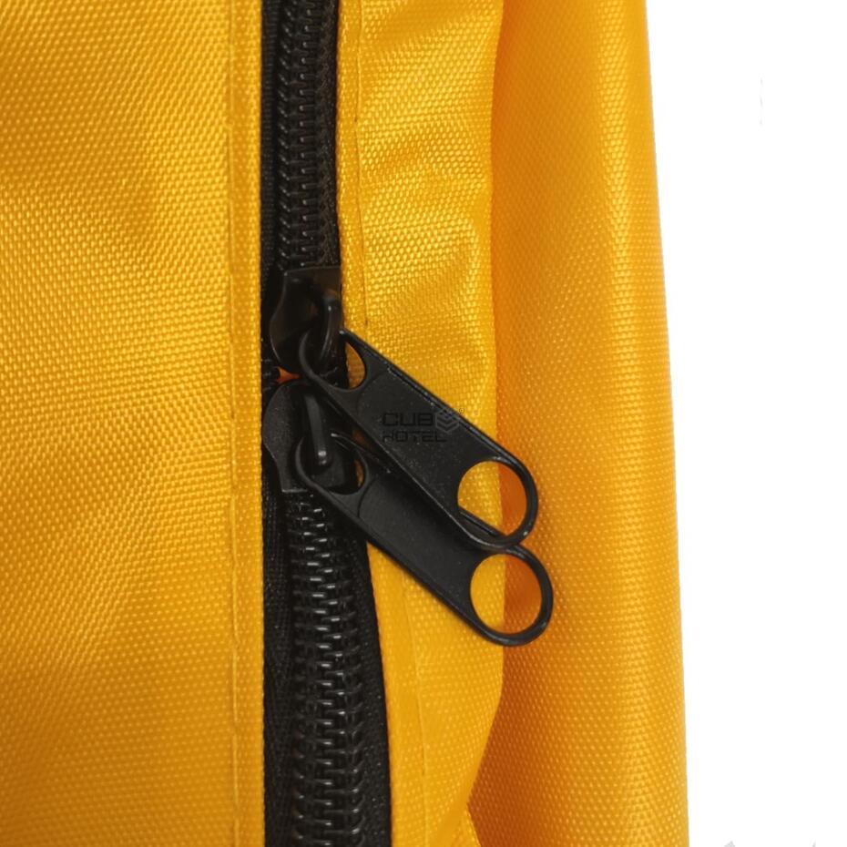 Saco Amarelo para Carro Hotel com Fecho