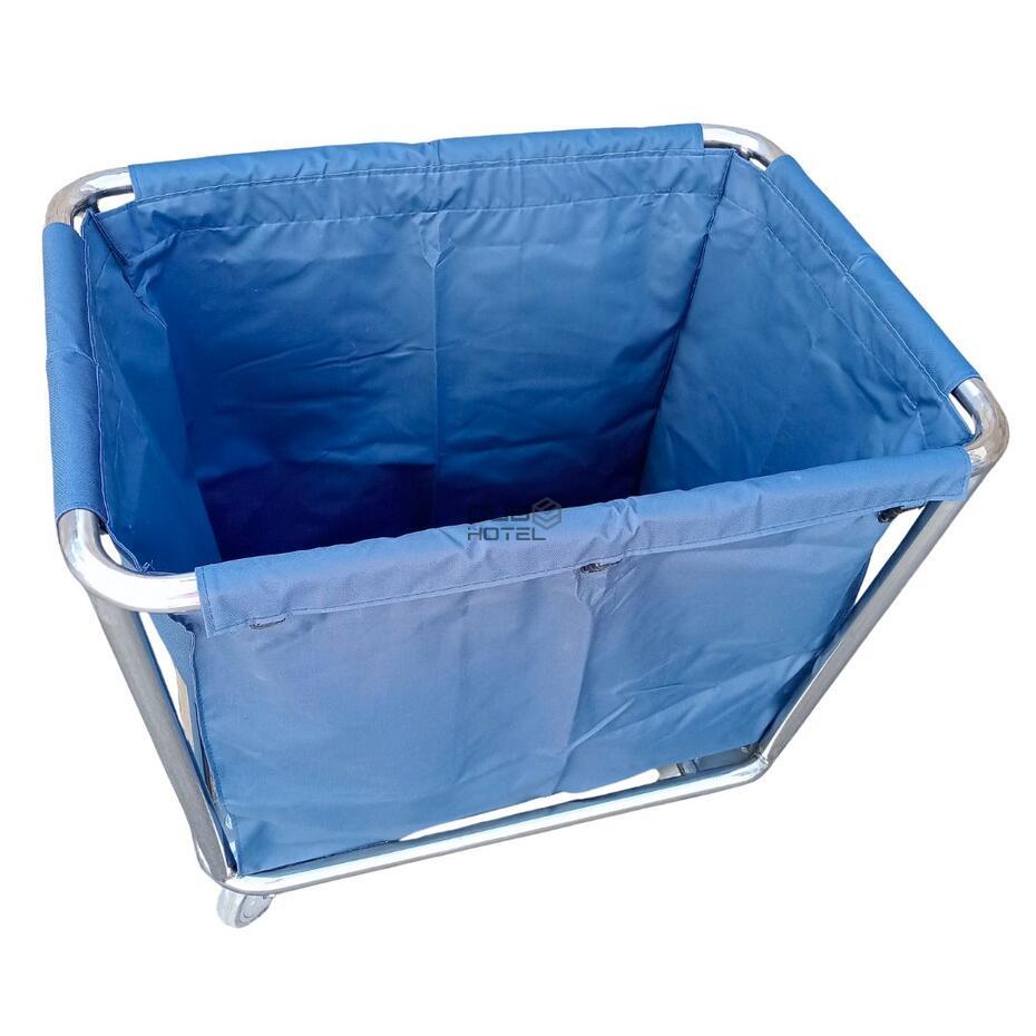 Rectangular Stainless Steel Laundry Cart 200L