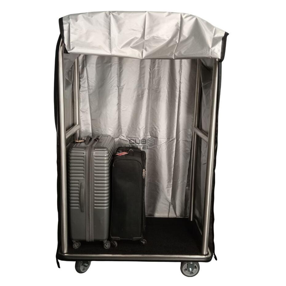 Cover with Zipper for Hotel Luggage Cart
