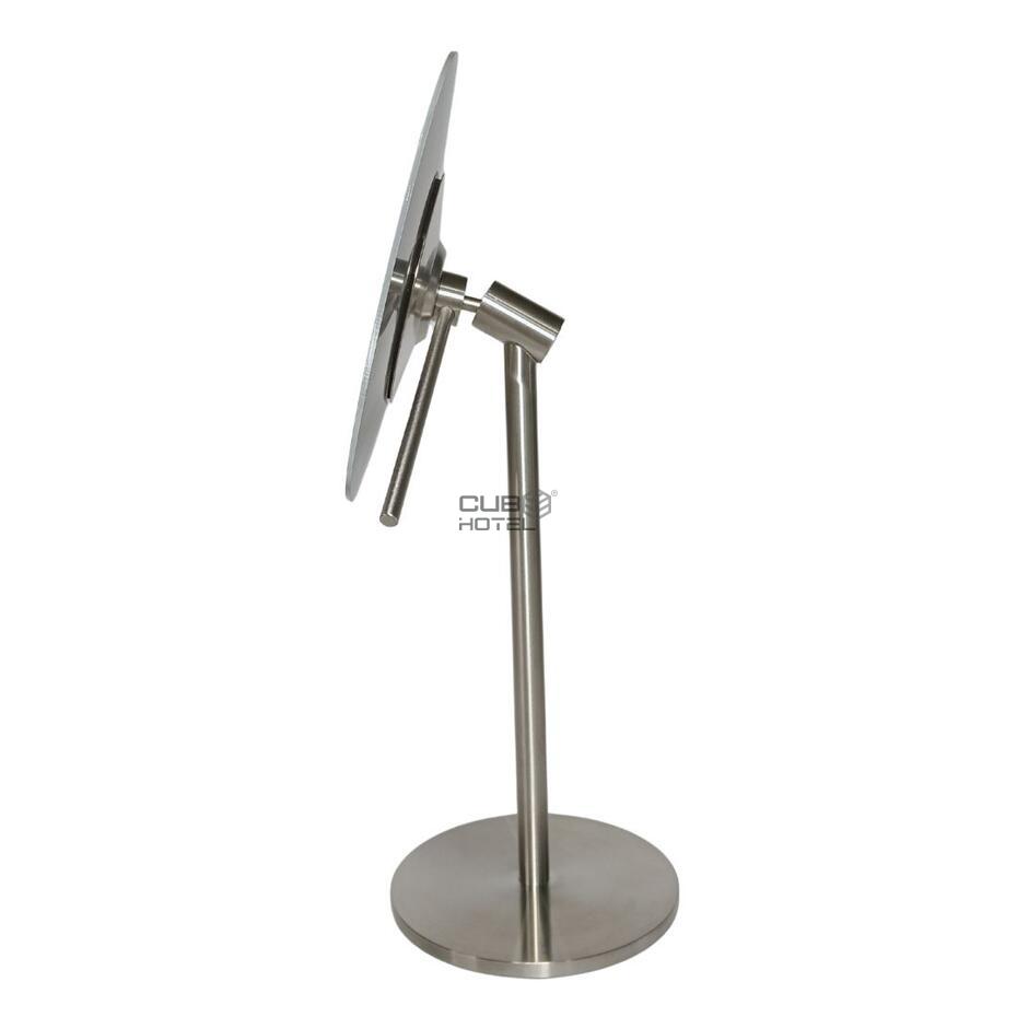 Espejo de aumento redondo en acero inox 5X