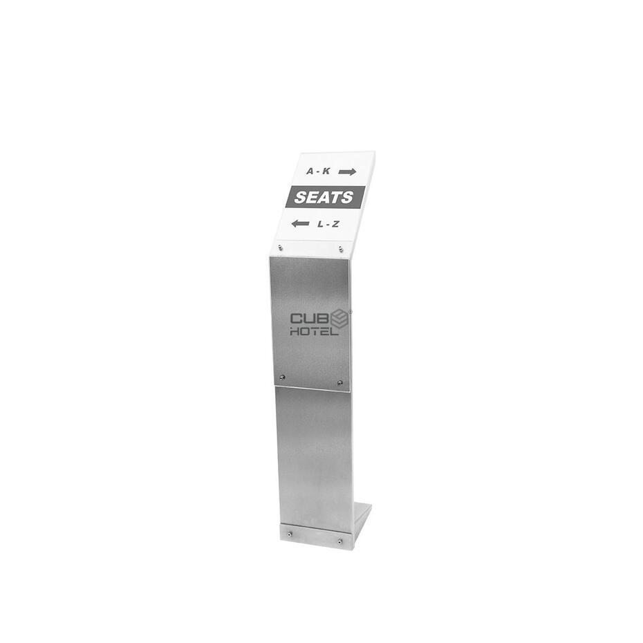 Stainless Steel Information Display
