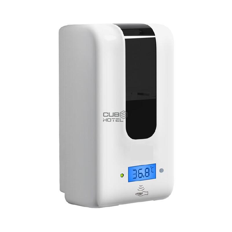  Dispensador Álcool Gel SPRAY de 1,2L com Termómetro