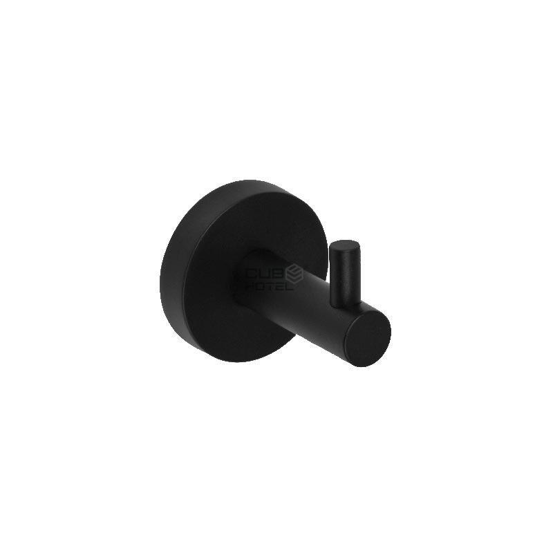 Cabide Parede Inox Preto