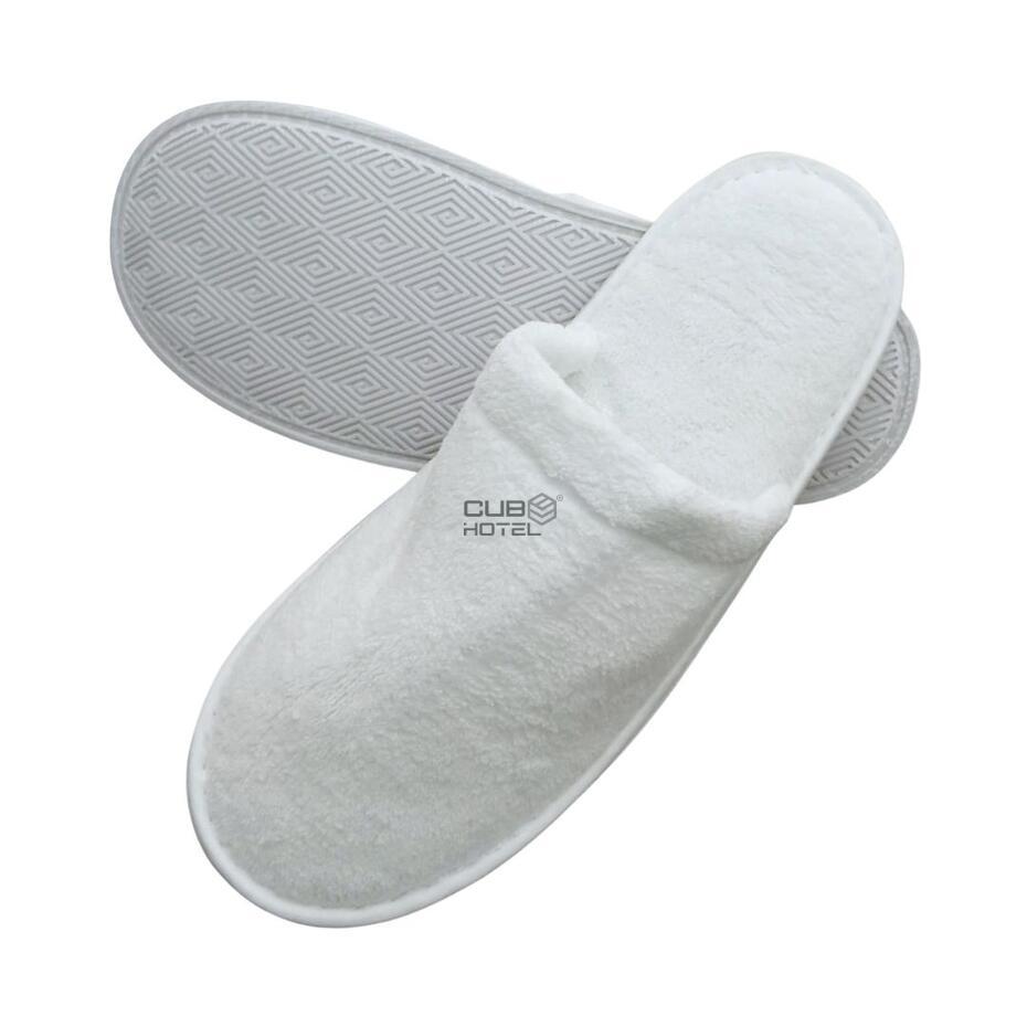  50 pares de pantuflas de hotel XL lavables y reutilizables