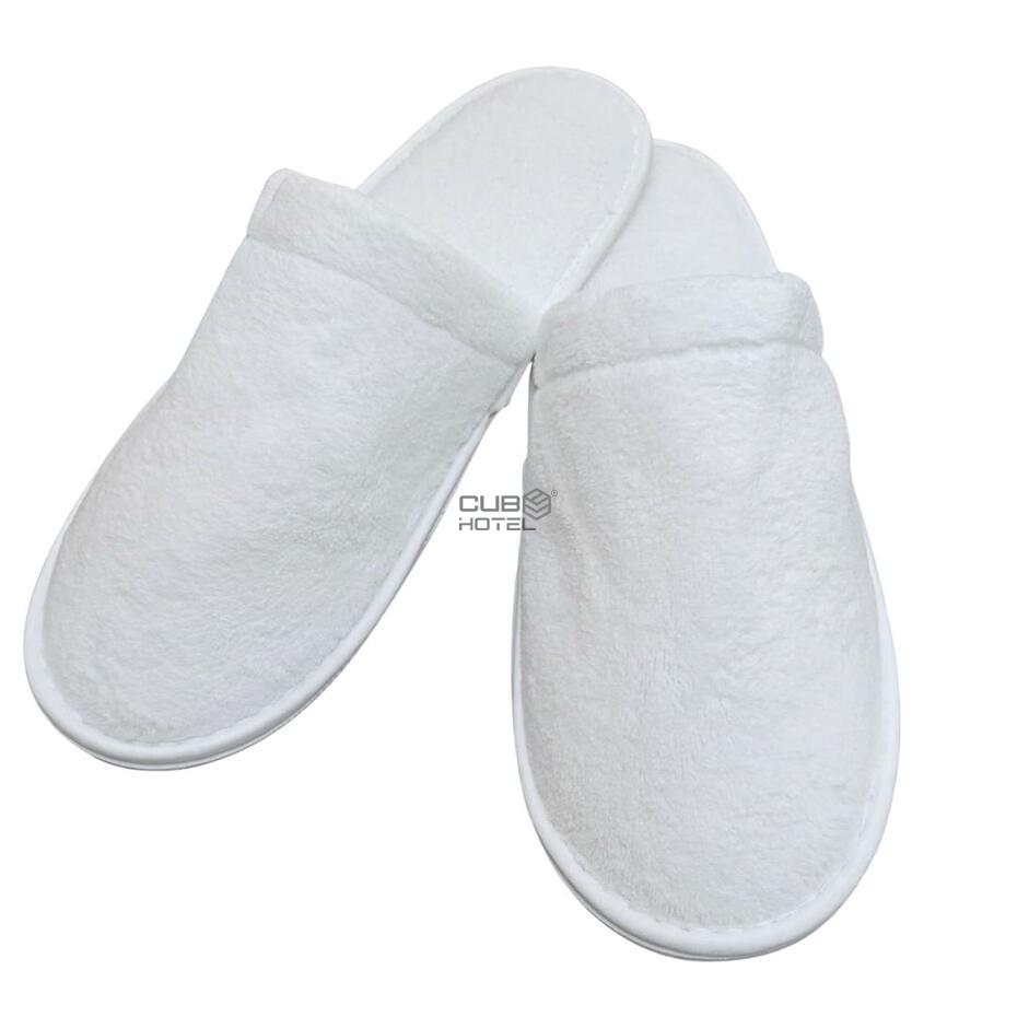  50 pares de pantuflas de hotel XL lavables y reutilizables